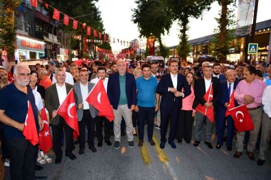 Malatya'da 15 Temmuz Kortej Yürüyüsü