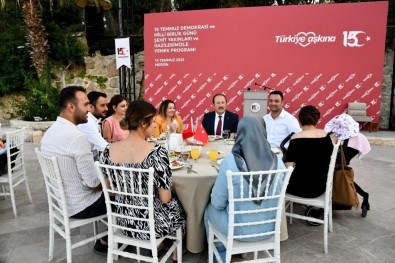 Vali Pehlivan, Sehit Aileleri Ve Gazilerle Bir Araya Geldi