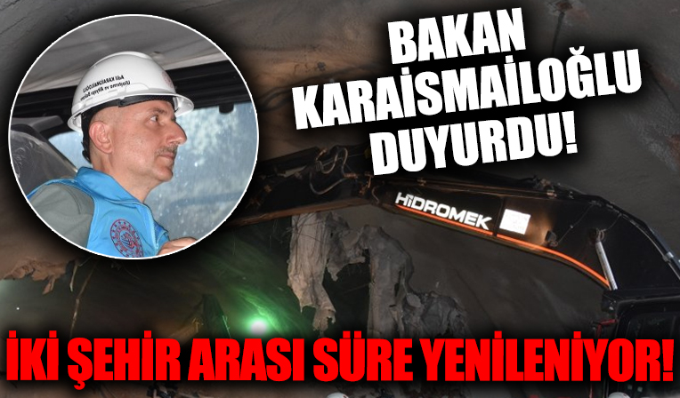 Bakan Karamismailoğlu duyurdu: İki şehir arası süre yenileniyor! 2 saat 15 dakika olacak
