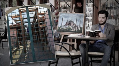 CHP'li İBB AK Parti döneminde açılan İSMEK Sanat Sokağı'nın kapısına kilit vurdu!