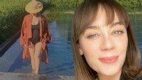 Demet Evgar'dan havuz pozu...
