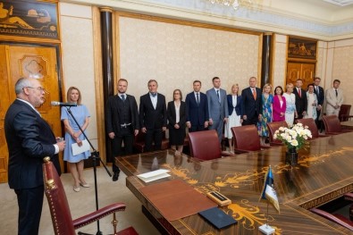Estonya'da Yeni Hükümet Kuruldu