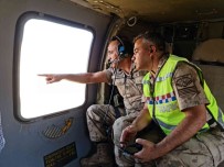 Jandarmadan Bayram Dönüsündeki Sürücülere Helikopterli Denetim