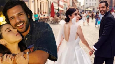 Özge Gürel'in nikah kombini dudak uçuklattı!