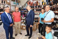 Vali Ergün, Usak Esnafini Yerinde Dinliyor