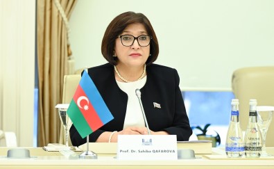 Aile Ve Sosyal Hizmetler Bakani Yanik, Azerbaycan Milli Meclis Baskani Gafarova Ile Görüstü