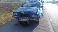 Çorum-Ankara Karayolunda Trafik Kazasi Açiklamasi 1 Yarali Haberi