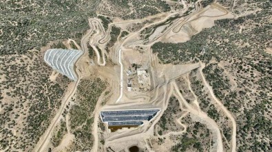 Sariçay Baraji Yükselmeye Devam Ediyor