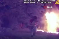 Alevlerin Arasina Dalip 5 Çocugu Kurtardi