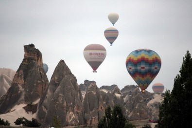 Kapadokya'da Görsel Sölen