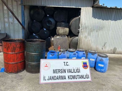 Mersin'de 550 Litre Kaçak Akaryakit Ele Geçirildi