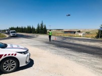 Helikopter Destekli Trafik Denetiminde 6 Bin 460 TL Para Cezasi Uygulandi