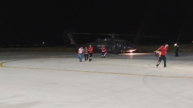Polis Helikopteri 15 Yasindaki Çocuk Için Gece Havalandi