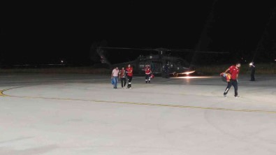 Polis Helikopteri 15 Yasindaki Genç Için Gece Havalandi