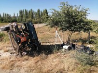 Tarim Isçilerini Tasiyan Araç Devrildi, 5 Kisi Yaralandi