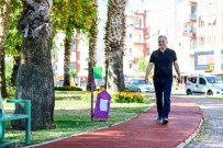 Bayindir Park'a Bes Kilometrelik Tartan Zeminli Yürüyüs Yolu