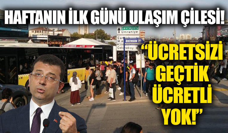 CHP'li İBB'nin toplu ulaşım rezaleti: Üsküdar-Çekmeköy metro seferleri uzun süre yapılamadı!