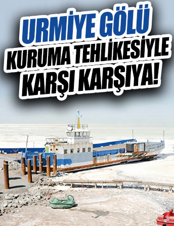 Urmiye Gölü kuruma tehlikesiyle karşı karşıya: Tuz fırtınası