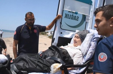 ALS Hastasi Gürbüz'ün Denizi Görme Istegi Yerine Getirildi