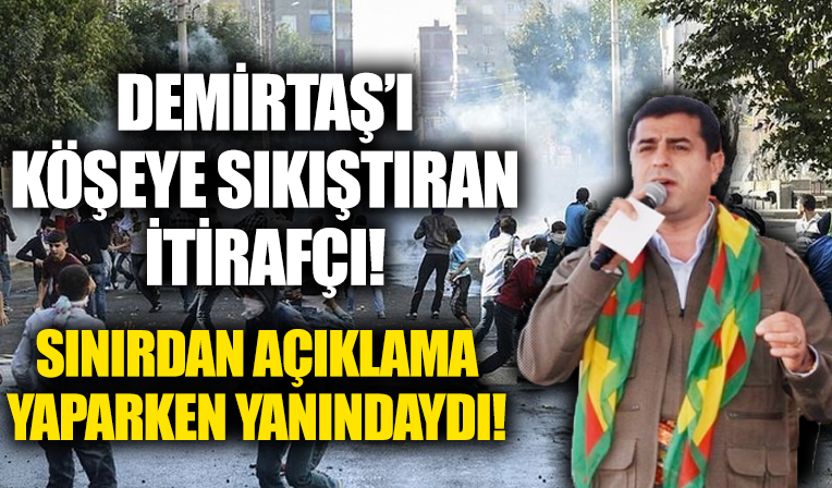 Selahattin Demirtaş'ı yalanını PKK itirafçısı çürüttü! Kandil'den emir aldı sokak çağrısı yaptı!