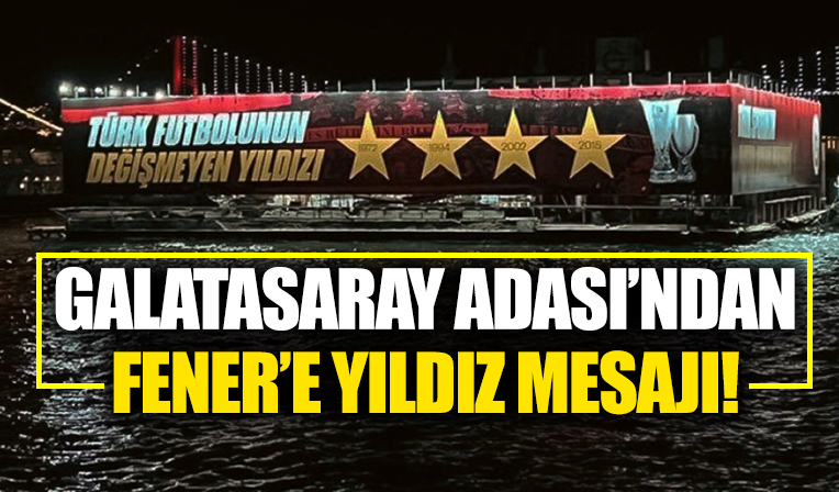 Galatasaray Adası'nın yeni hali...