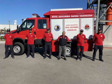 Kartal Belediyesi Arama Kurtarma Ekibi Yeni Araç Ile Daha Donanimli