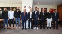 TPFD Baskani Saffet Akyüz'den Mehmet Büyükeksi'ye Ziyaret