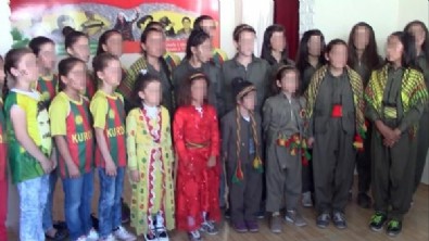 Adana'da sözde kültür merkezinde skandal görüntüler: Çocukları militanlaştırıyorla!r