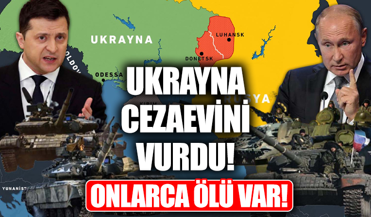 Rusya Savunma Bakanlığı'ndan flaş açıklama: Ukrayna hapishaneyi vurdu, 40 ölü var