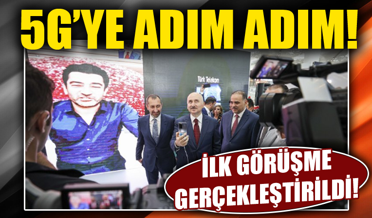 Türkiye'nin 5G teknolojisi ilk kez İstanbul Havalimanı'nda! Bakan ve Kenan İmirzalıoğlu görüştü!