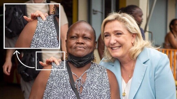 CHP’li Aylin Nazlıaka’dan tepki çeken kare! Irkçı Marine Le Pen’e benzetildi: Dokunamıyorsunuz!