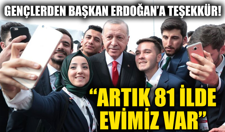 Bu yaz gençlere güzel geçecek! Ücretsiz konaklama için Başkan Erdoğan'a teşekkür!