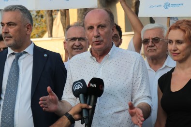 Muharrem Ince'den Millet Ittifakina Adaylik Sarti