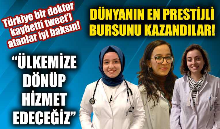 3 genç hekim adayı Türkiye’nin gururu oldu!