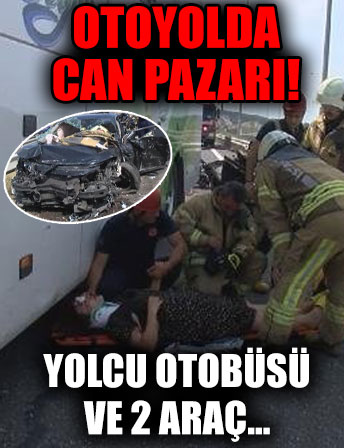 İstanbul Sarıyer'de kaza: Çok sayıda yaralı var!