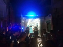 Kavgaya Müdahale Ederken 2 Metre Yüksekten Düsen Polis Yaralandi