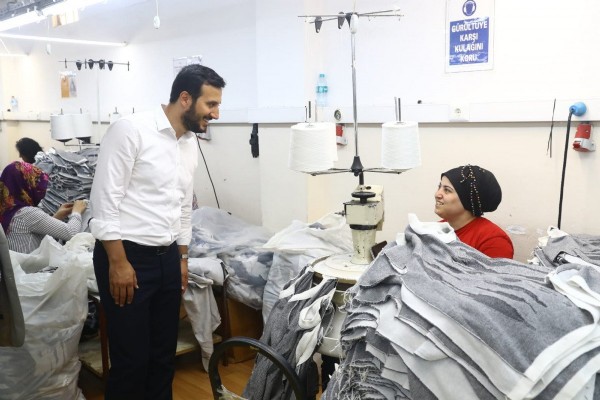 Bağcılar Belediye Başkanı Abdullah Özdemir'den Küçükçekmece'ye ziyaret!