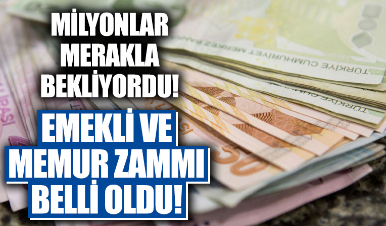 Emekli ve memur zammı kesinleşti! 2022 Temmuz zammı, 6 aylık enflasyon farkı ile emekli maaşı hesabı ve memur maaşları ne kadar oldu?