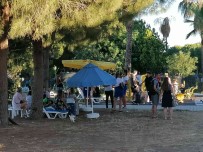 Manavgat'ta 5 Yildizli Otelde Yangin Panigi