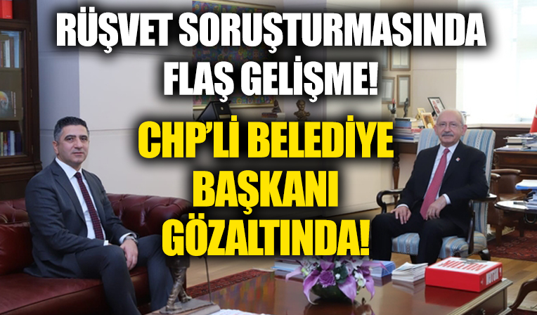 Menderes Belediyesi'nde yolsuzluk! CHP'li Belediye Başkanı Mustafa Kayalar gözaltında!