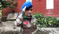 Selden Etkilenen Çocuk, Kendisine Yardim Eden Komandolari Görünce Jandarma Olmaya Karar Verdi