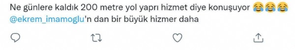 CHP'li İBB'den alay konusu olan açılış! 250 metrelik yolu bir senede bitirdiler üstüne bir de açılış yaptılar!