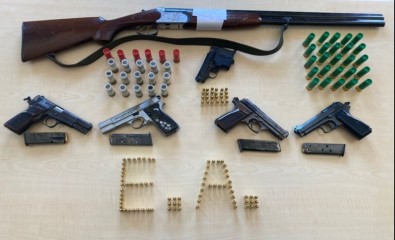 Kastamonu Emniyeti'nden Eszamanli Silah Operasyonu