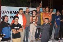 Nefes Kesen Yamaç Parasütü Yarismasinda Dereceye Giren Sporcular Ödüllerini Aldi