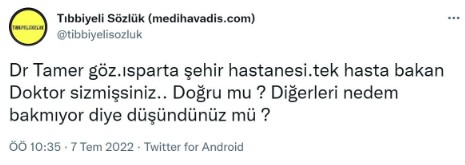 Greve katılmayan doktora TTB'liler linç kampanyası başlattı!