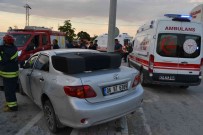Konya'da 3 Araçli Zincirleme Kaza Açiklamasi 13 Yarali