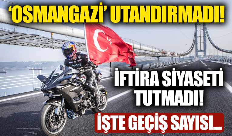 Osmangazi Köprüsü’nde trafik garantisi aşıldı! İşte geçiş sayısı...