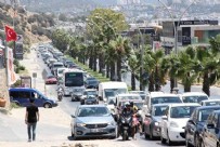 Bodrum kırmızı alarma geçti! Bir haftada 90 bin araç giriş yaptı!