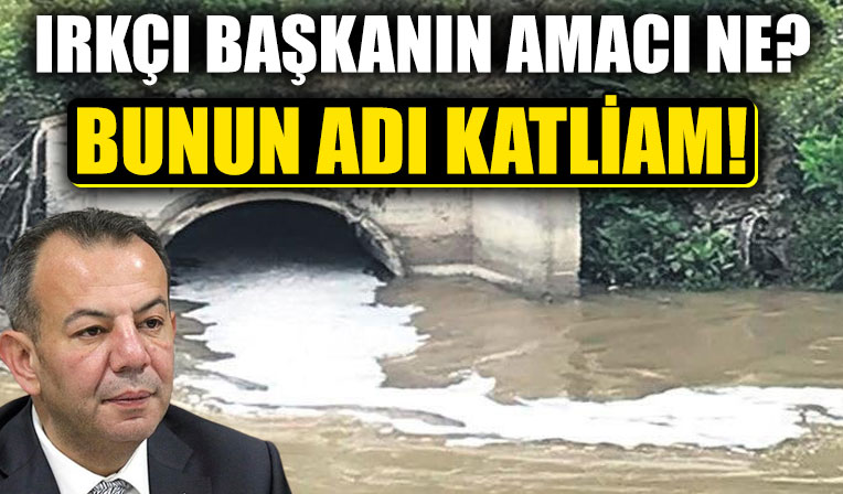 Bunun adı katliam! Irkçı başkan Tanju Özcan hakkında suç duyurusu...
