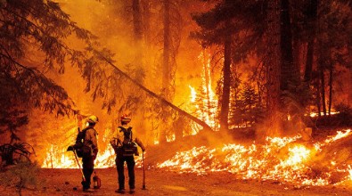 ABD'de yangın hala söndürülemedi! Yılın en büyük yangını! Olağanüstü hal ilan edildi!